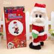 Creative Christmas Musical Hip-shaking Santa Claus Ornaments