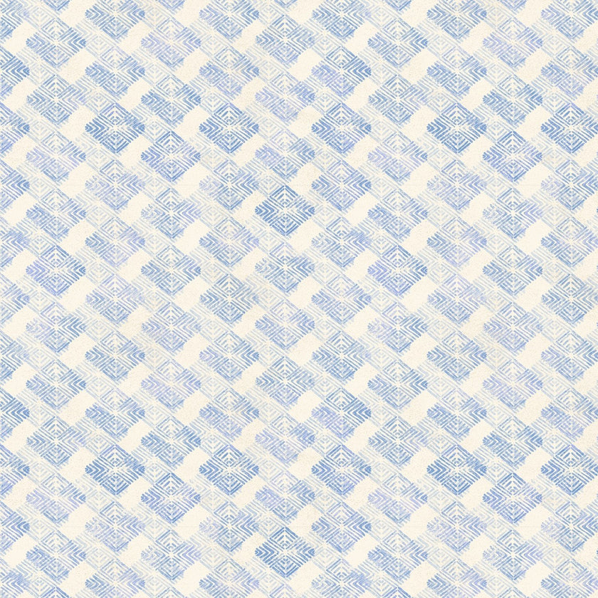 Wilmington Prints - Susan Winget - Hydrangea Mist - 39823 244 Blue Diamonds
