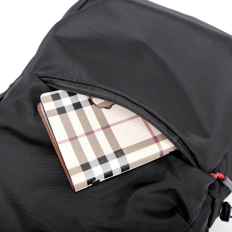 Plain Oxford Nylon Water resistant Backpack for Teens