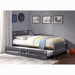 Kamotsu Daybed w/Trundle - Gunmetal Grey