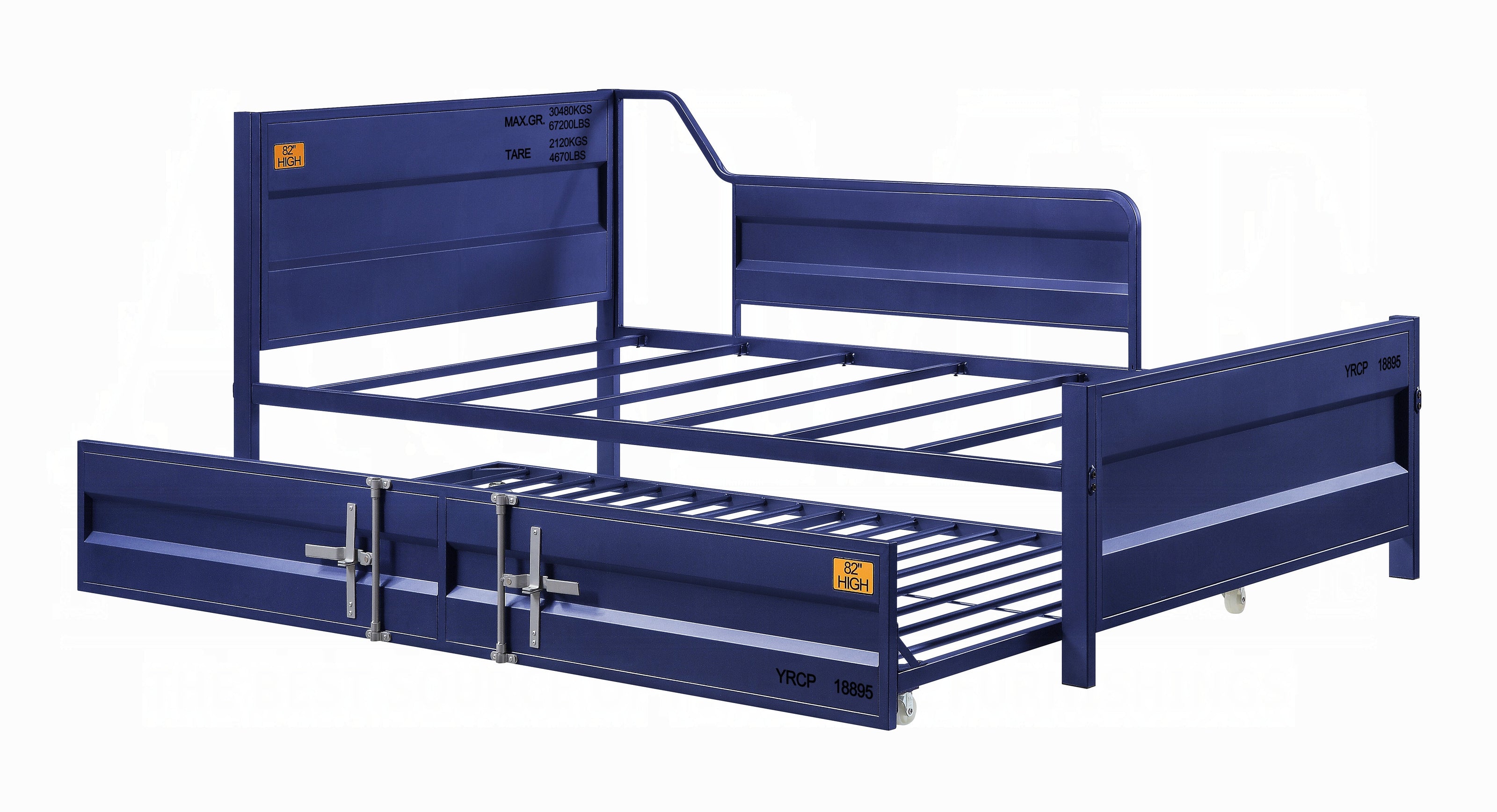 Kamotsu Daybed w/Trundle - Blue