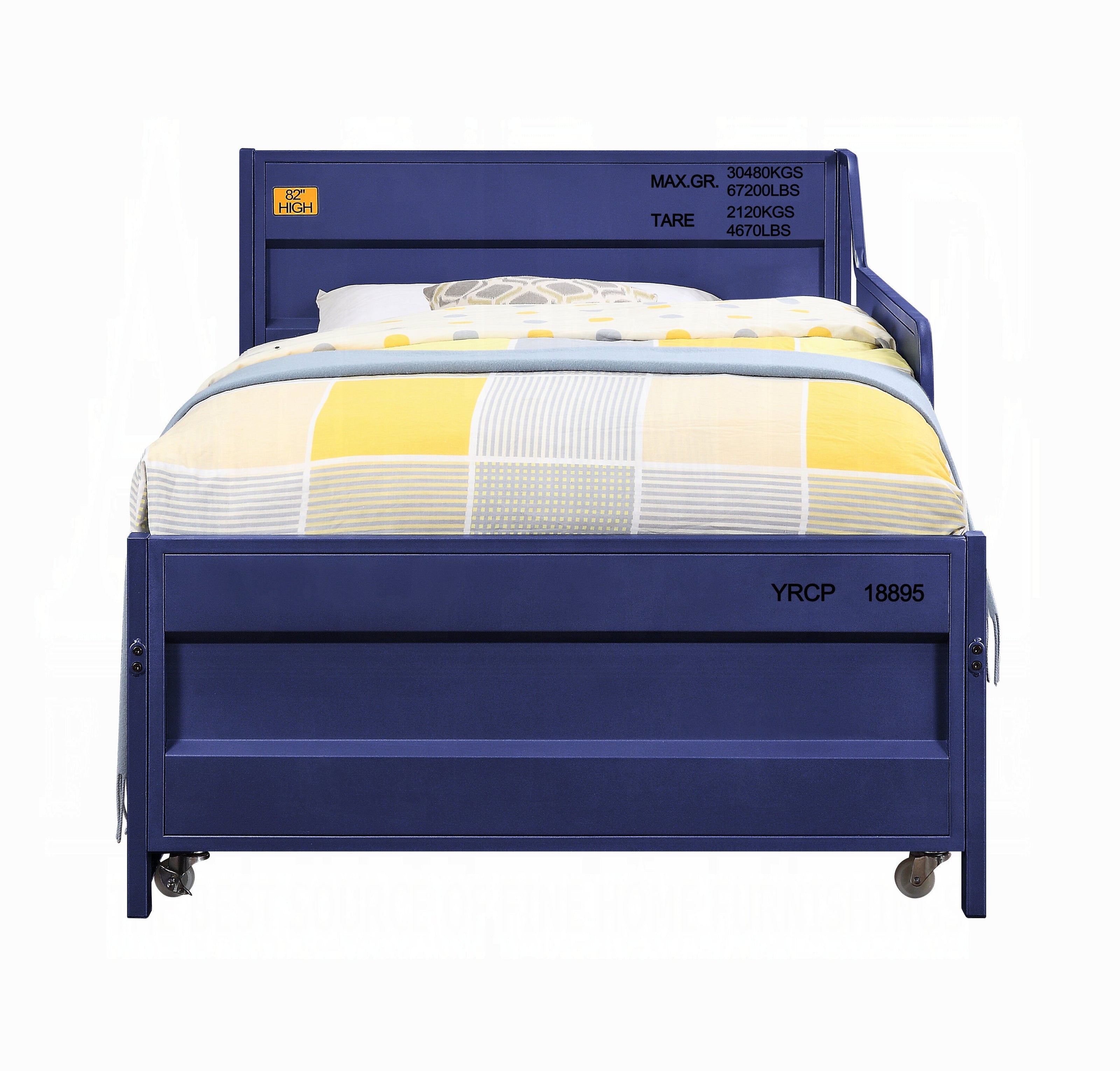Kamotsu Daybed w/Trundle - Blue