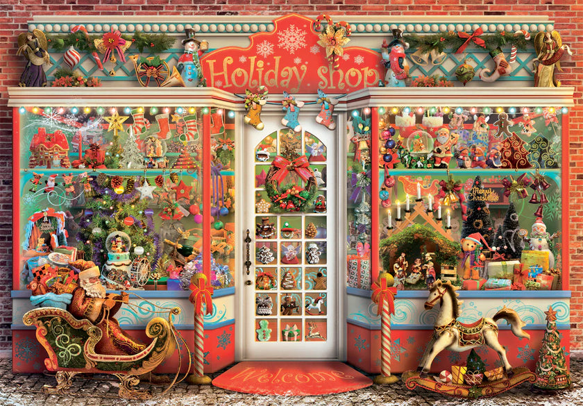 Clementoni - PZ1000: HOLIDAY SHOP