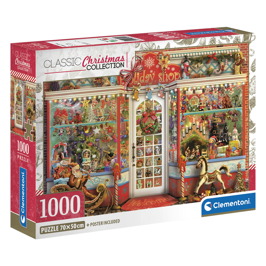 Clementoni - PZ1000: HOLIDAY SHOP