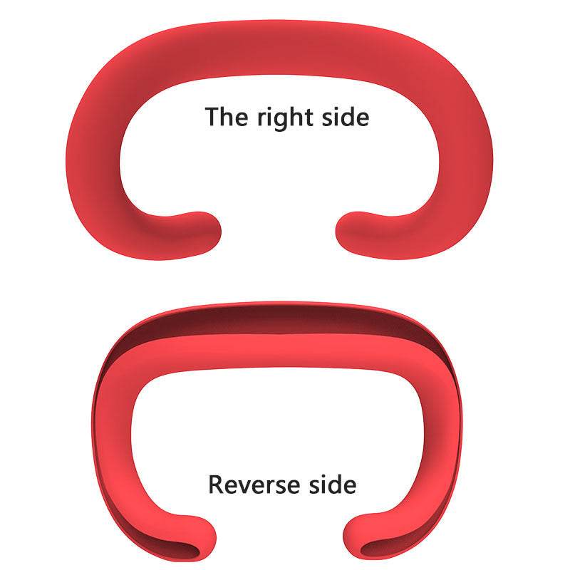 Silicone Eye Mask Sweat-proof Dustproof Replaceable Silicone Cover Mask VR Accessories
