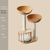 Solid Wood Cat Tree, Climbing Frame & Cat Bed All-in-One – Sisal Cat Tower