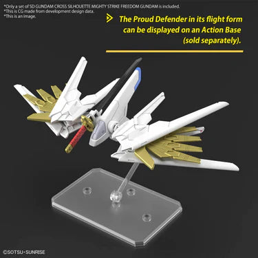 Sdgcs: Silhoutette Mighty Strike Freedom Gundam