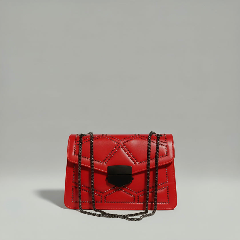 Elegant Aura Crossbody Bag – Chic Chain Strap & Luxurious Leather | Rotta