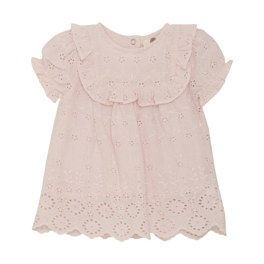Infant Girl Blouse SS | Veiled Rose | En Fant