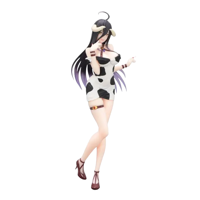 OVERLORD Trio-Try-iT Figure -Albedo Mini Dress Cow Pattern ver.-