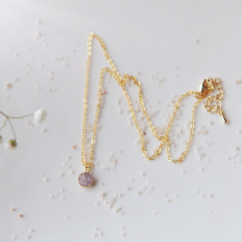 Freya Druzy Necklace