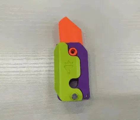 3D Printing Gravity Cub Jumping Small Radish Mini Model Knife