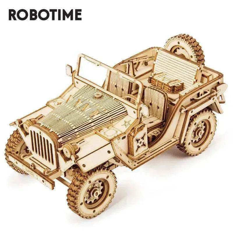3D Wooden Puzzle Model Toys