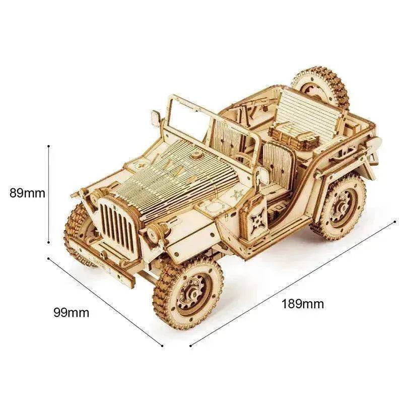 3D Wooden Puzzle Model Toys