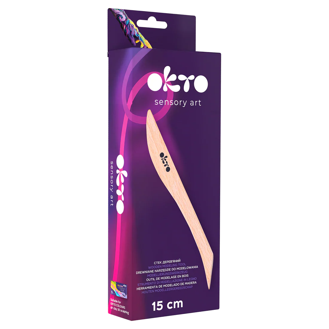OKTO - WOODEN MODELING TOOL