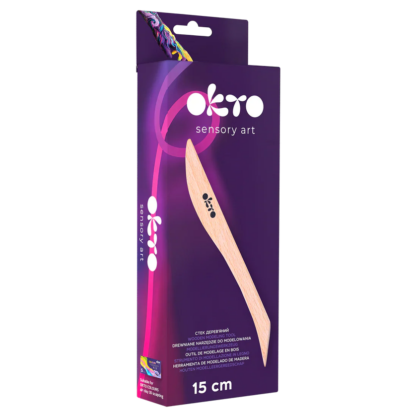 OKTO - WOODEN MODELING TOOL