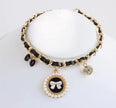 Coco Charm Dog Necklace | Elegant Pet Jewelry Accessory
