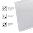 Nintendo 3DS (NTSC) - EVORETRO PET Protectors - Pack of 25