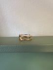 Standout Boutique Fire and Water Gold Ring