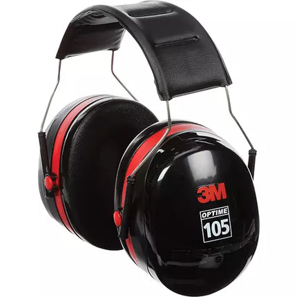 3M - Peltor™ Optime™ 105 Series Earmuffs, Headband, 30 NRR dB