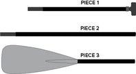 NRS Quest 3-Piece SUP Paddle
