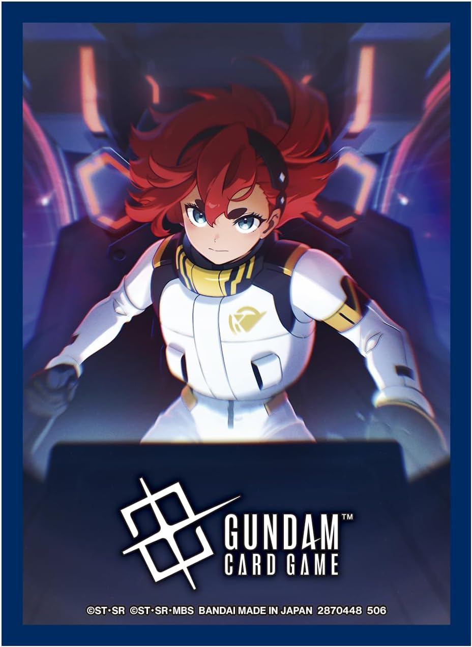 Gundam Card Game - Official Card Sleeves 02 - Suletta Mercury