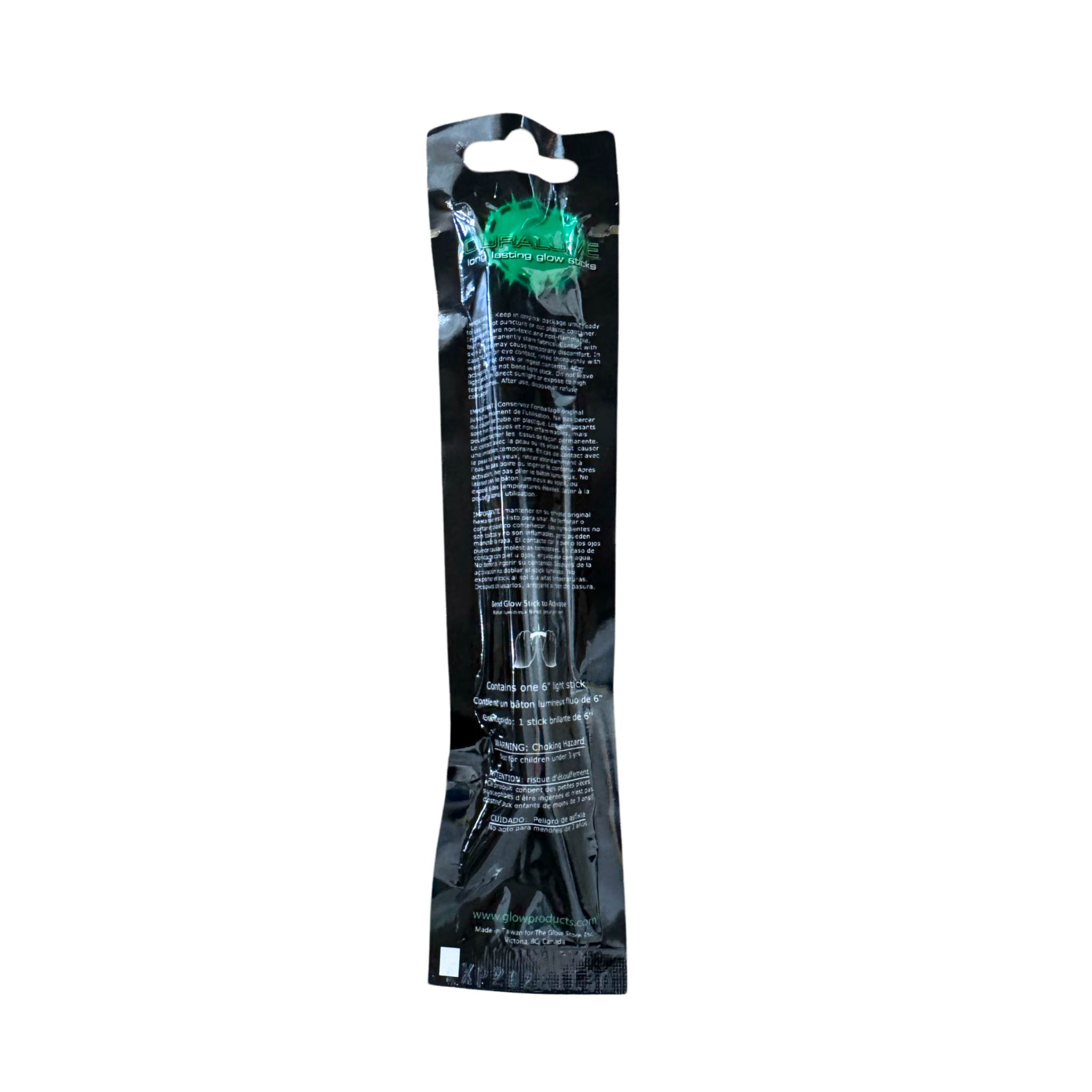 6'' Emergency Glow Stick for 12 Hours
