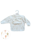 Long-sleeved bib - Kite - Menoum