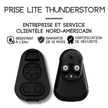 CCS1 Charger to NACS Vehicle | AC | Only For Ford Pro Charger & GM Powershift Charger | The Thunderstorm Lite Adapter