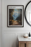 INTERLAKEN, Oeuvre sur toile étirée