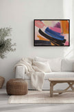 CREATIVE PULSE, Oeuvre sur toile étirée