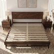 Elara Solid Wood Bed Frame