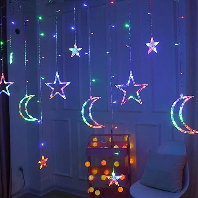Moon & Star Ramadan Lights