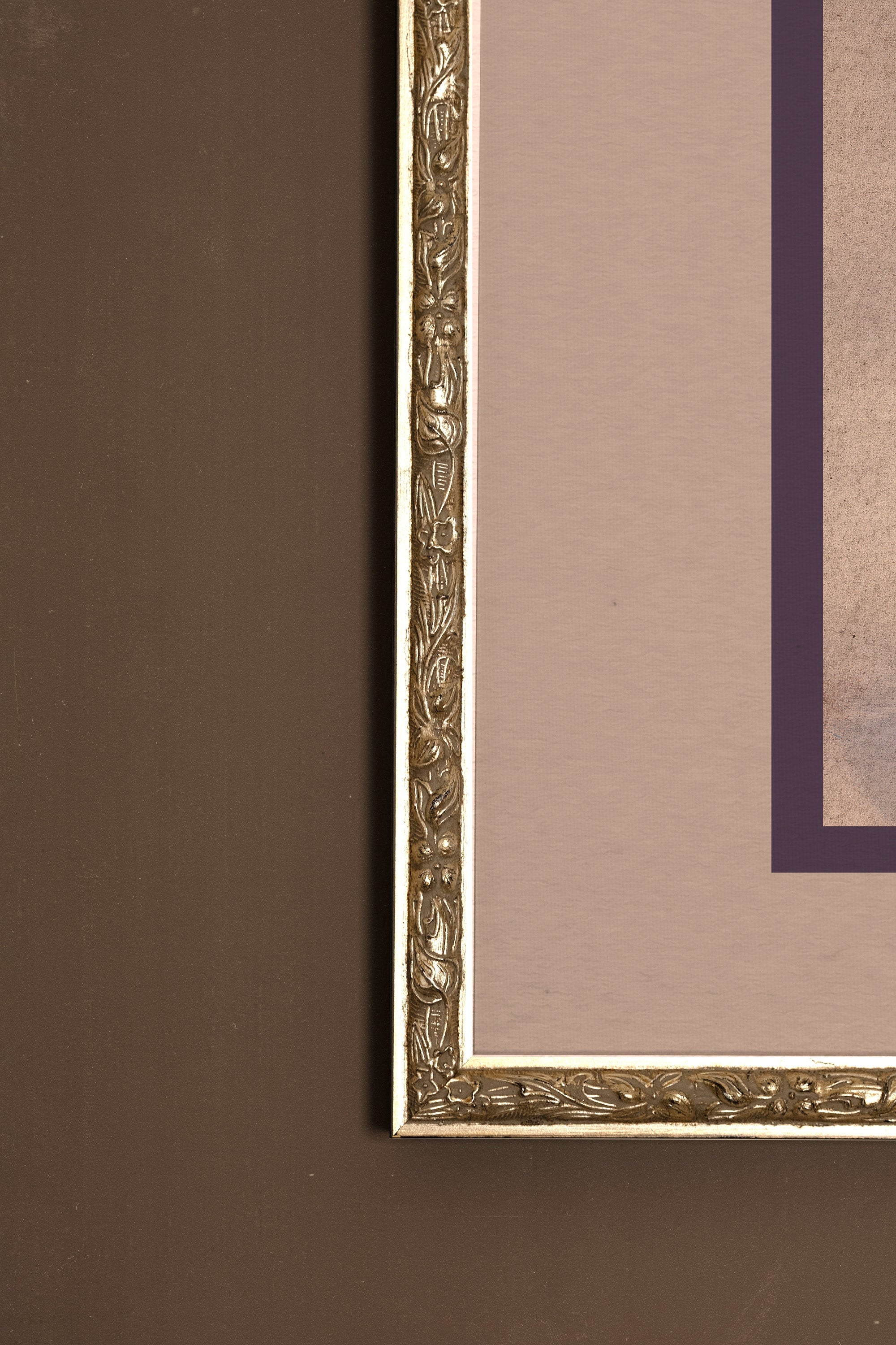 WILD VELVET, CADRE VINTAGE ARGENT
