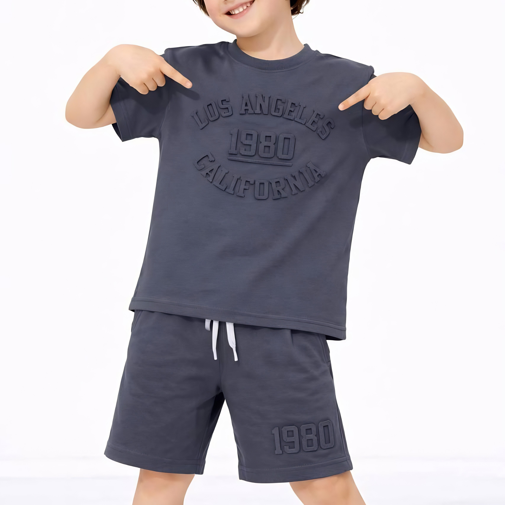 LA Bro Boys Shorts Set