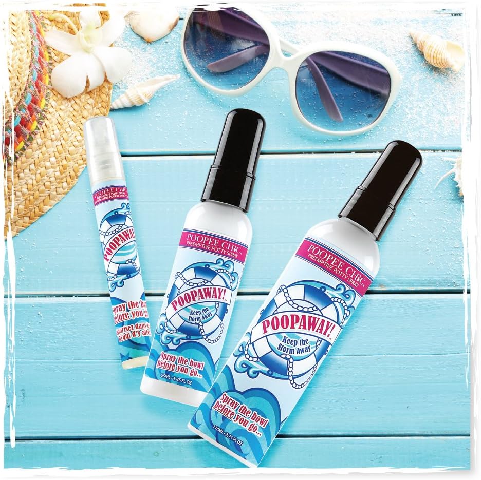 110 ml (3.71 oz), Poop Away Scent Poop Spray | Poop Away | Poopee Chic