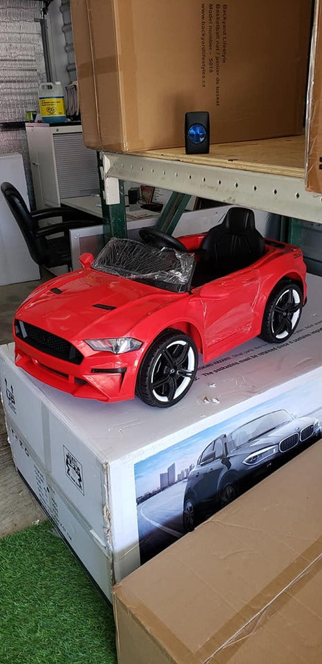 2026 Ford Mustang Style 12V DELUXE Kids Ride On Car With Remote Control