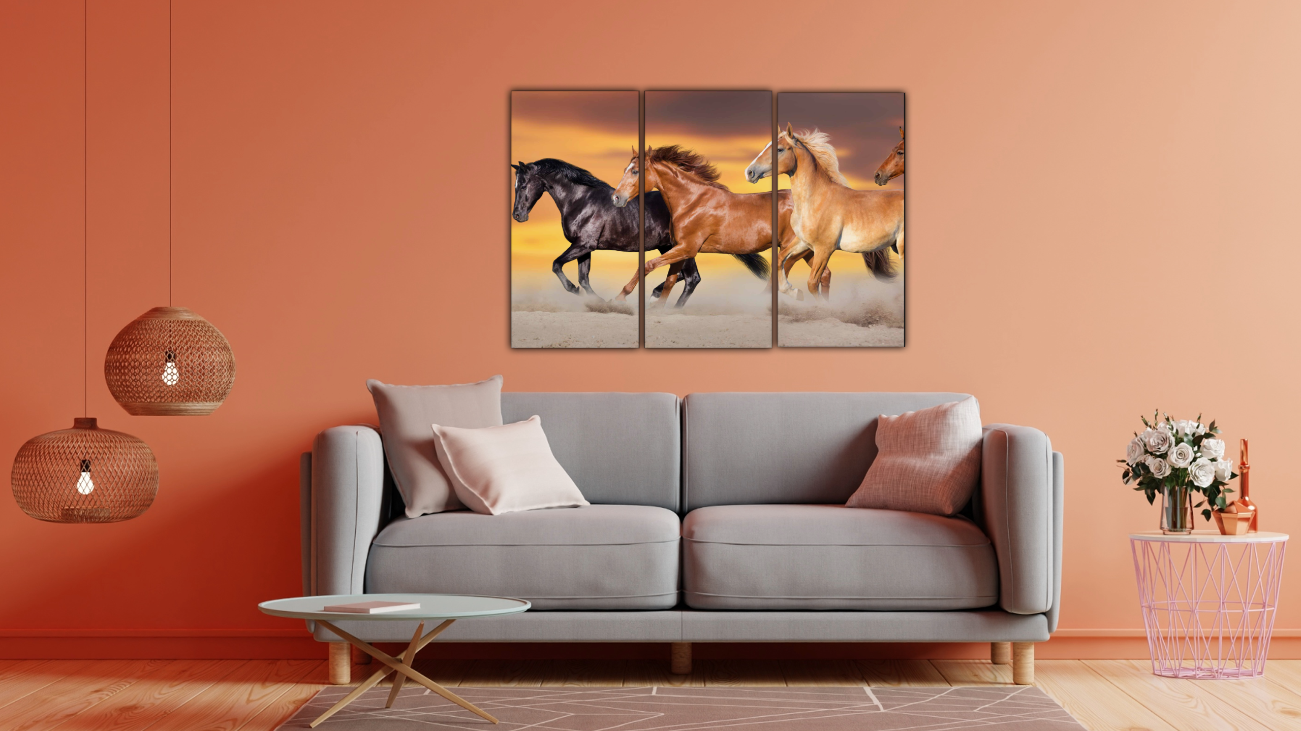Split canvas prints 60