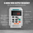 Variable Frequency Drive for AC Motor Speed Control (VFD) 5HP 4KW 220V-240V Input to 3 Phase 220V-240V Output