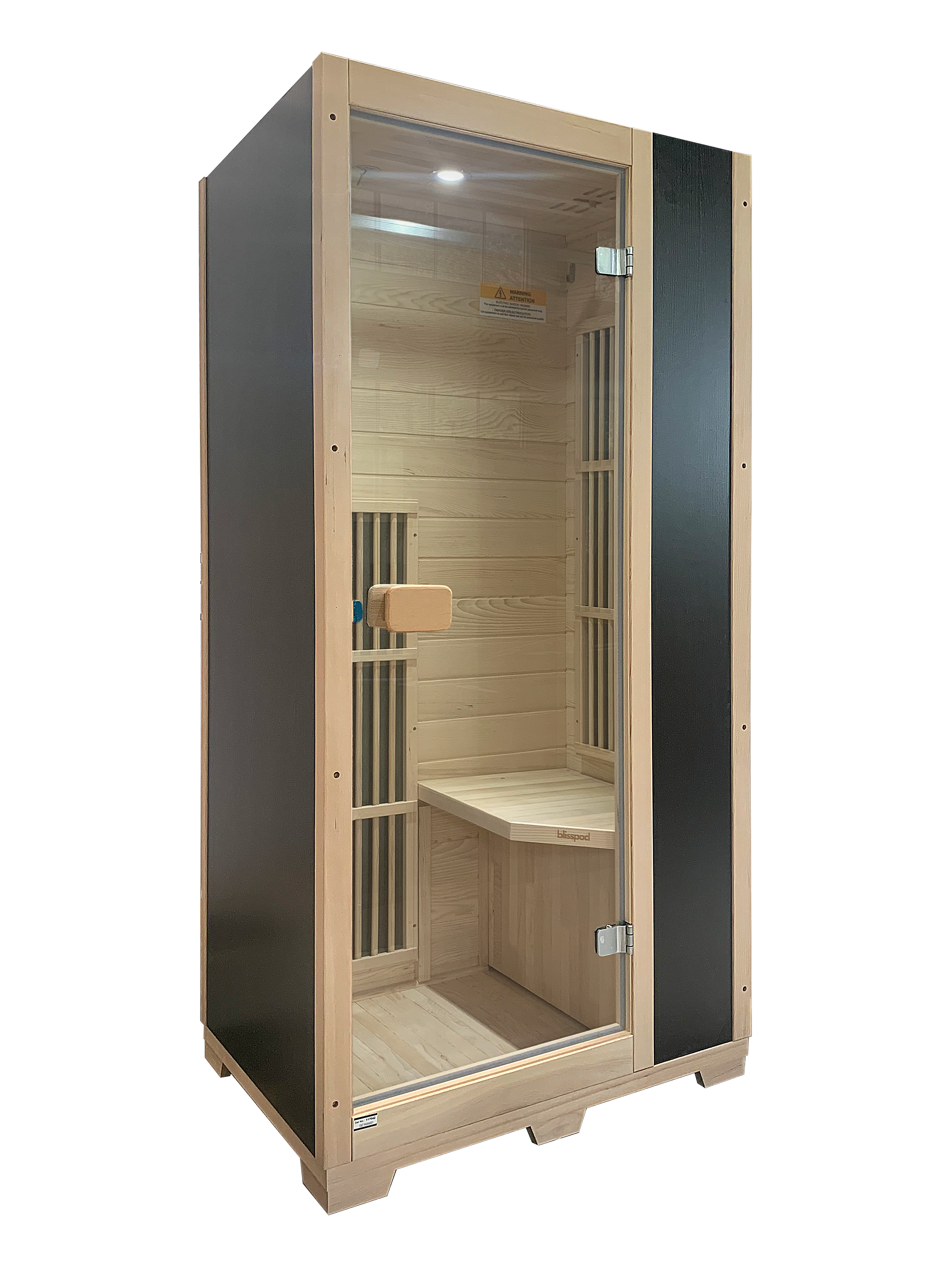 Blisspod | Vienna | Far Infrared Sauna | Canadian Hemlock Very Low EMF | 72.8