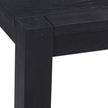 Block Table - Burnt Black