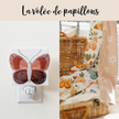 Night Light - The flock of butterflies - purple - Veille sur toi