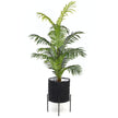 Isha Black Braided Planter