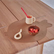 Bamboo Silicone Straw - Pack of 6 - Warm colors