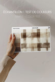 CHIC PLAID, Oeuvre sur toile étirée