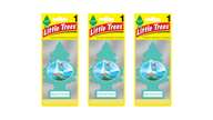Little Trees Car Air Freshener Bayside Breeze (Bundle of 3)