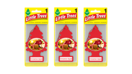 Little Trees Car Air Freshener Cinnamon Apple (Bundle of 3)