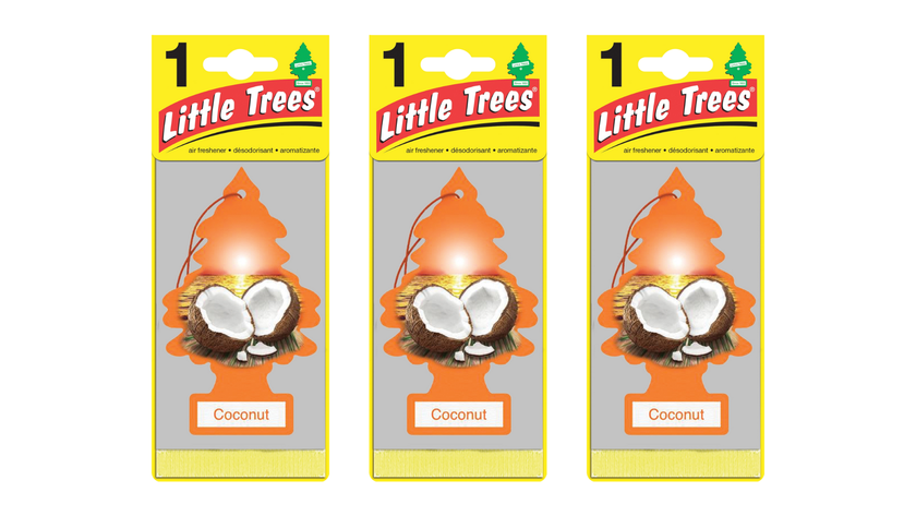 Little Trees Car Air Freshener Coconut (Bundle of 3)