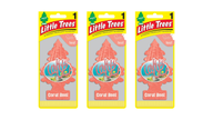 Little Trees Car Air Freshener Coral Reef (Bundle of 3)