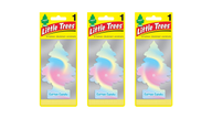 Little Trees Car Air Freshener Cotton Candy (Bundle of 3)
